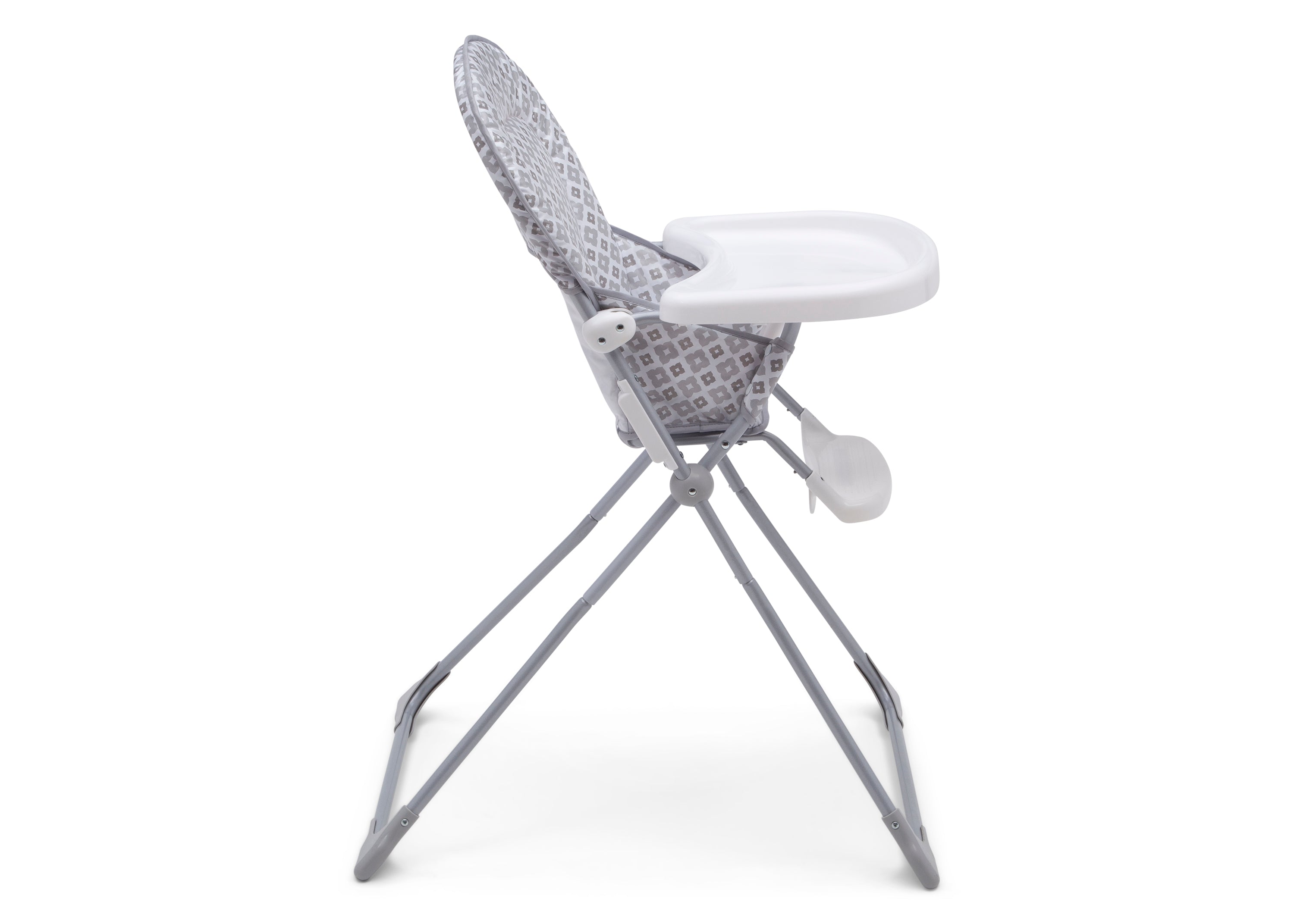 EZ Fold High Chair - Portable Baby Feeding Chair with Adjustable Height & Easy Storage - Perfect for Home, Travel & Restaurants