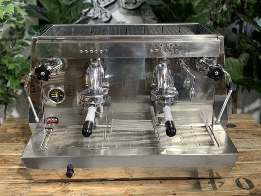 ECM Veneziano 2 Group Commercial Espresso Machine - Professional Coffee Maker for Cafes, Restaurants & Offices | Perfect for High-Volume Brewing & Latte Art