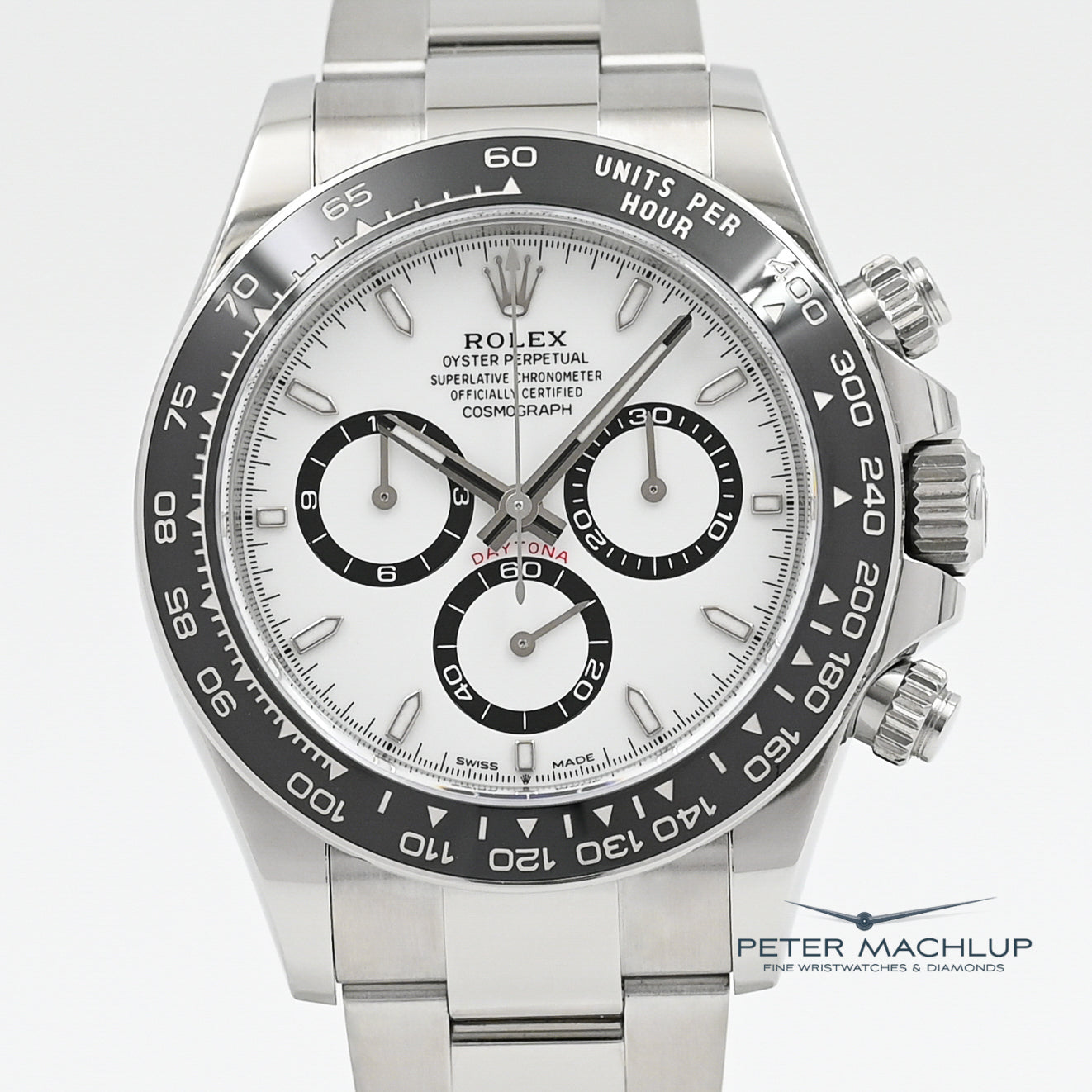 2024 Rolex Cosmograph Daytona Luxury Men's Watch - Premium Stainless Steel Chronograph for Business, Gifting & Special Occasions
