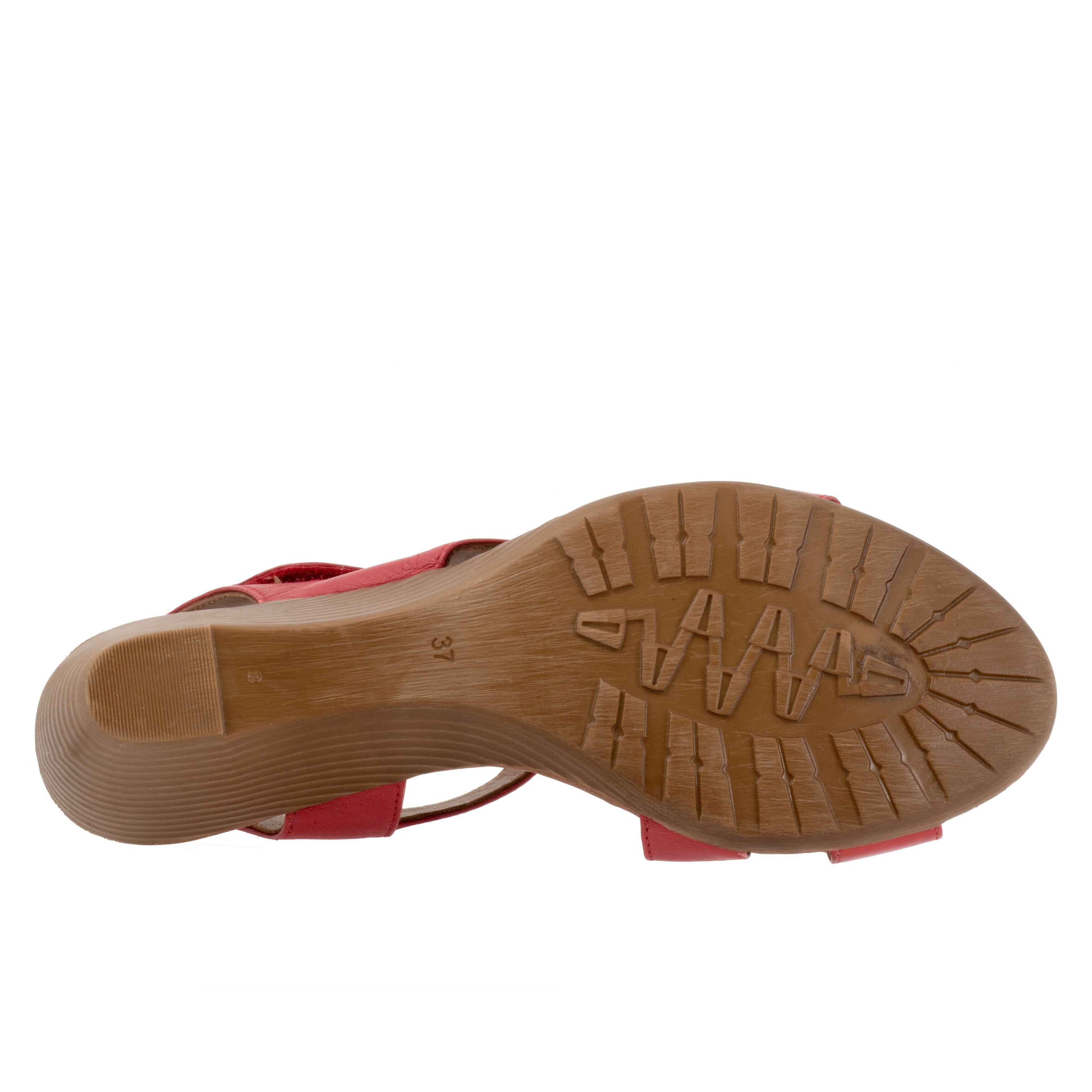 BUENO ROSE SANDAL - Women's Comfortable Summer Slide Sandals with Floral Design | Perfect for Beach, Pool, Vacation and Casual Outfits