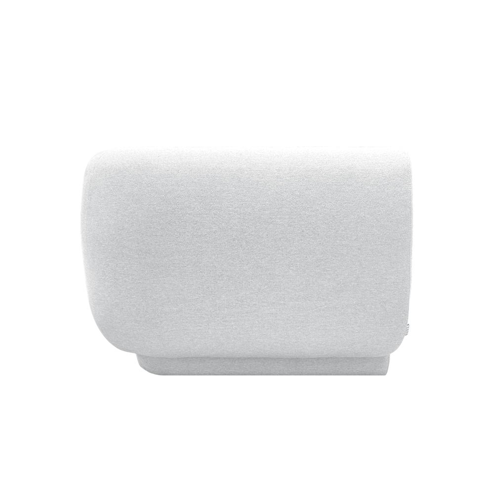 Pebble Right Arm Sectional Chair with EcoClean Fabric - Modern Comfort for Living Room, Office & Lounge - Durable & Stylish Sofa for Relaxing & Entertaining