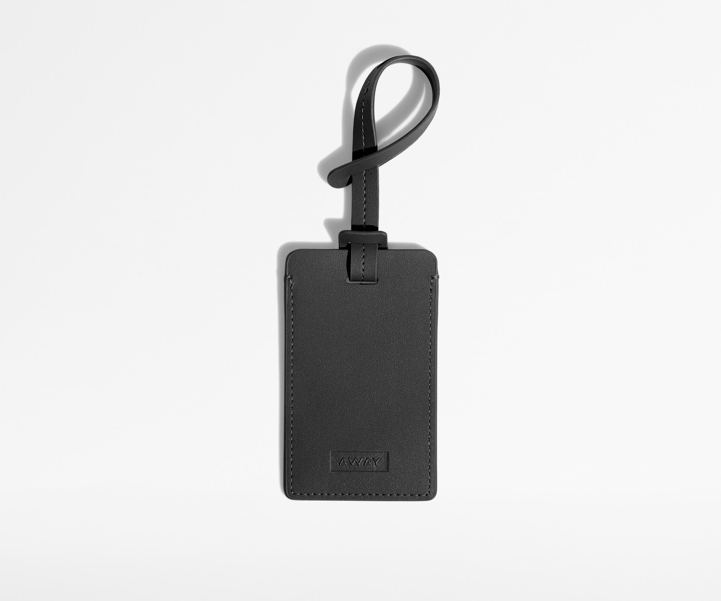Jet Black Luggage Tag - Durable & Stylish Travel Accessory for Suitcases, Backpacks & Carry-Ons - Perfect for Airports & Vacations