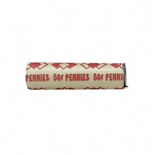 Preformed Tubular Cartridge Paper Coin Wrappers - 100 Pack for US Coins, Bank & Cashier Use | Organize Quarters, Nickels, Dimes, Pennies | Ideal for Banks, Retail Stores & Home Coin Sorting