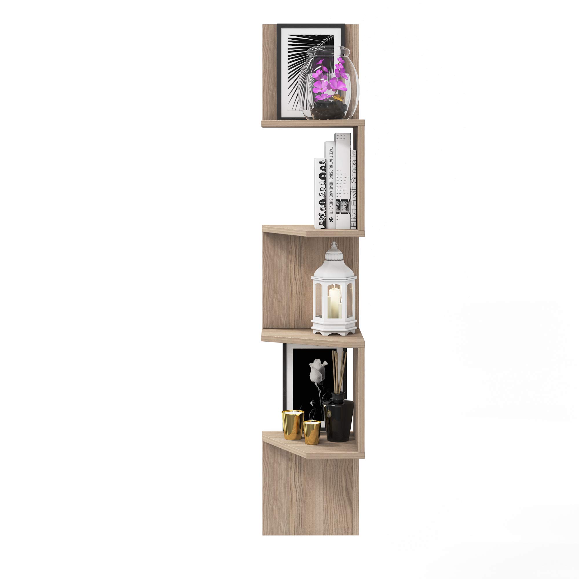 Decorotika-Desaldo Modern Geometric Wall Shelf Set - 3 Stylish Options (Cordoba) - Perfect for Living Room, Bedroom & Office Decor