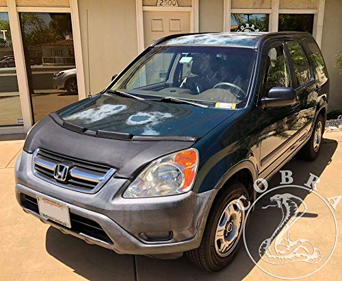 Honda CRV Hood Bra Cover 2002-2006 - Custom Fit Car Bonnet Protector for Honda CRV 02-06 Models - UV Resistant & Scratch Protection for Daily Commuting & Road Trips