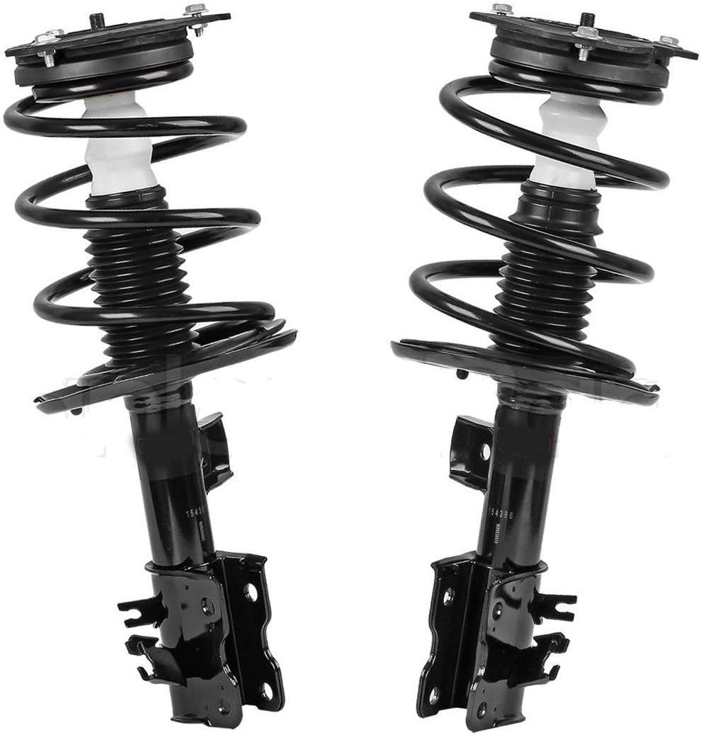 Anytek - 2PC Front Struts with Coil Spring Assemblies Compatible with 2007-2012 Nissan Altima - Smooth Ride & Enhanced Stability for Daily Commute & Highway Driving