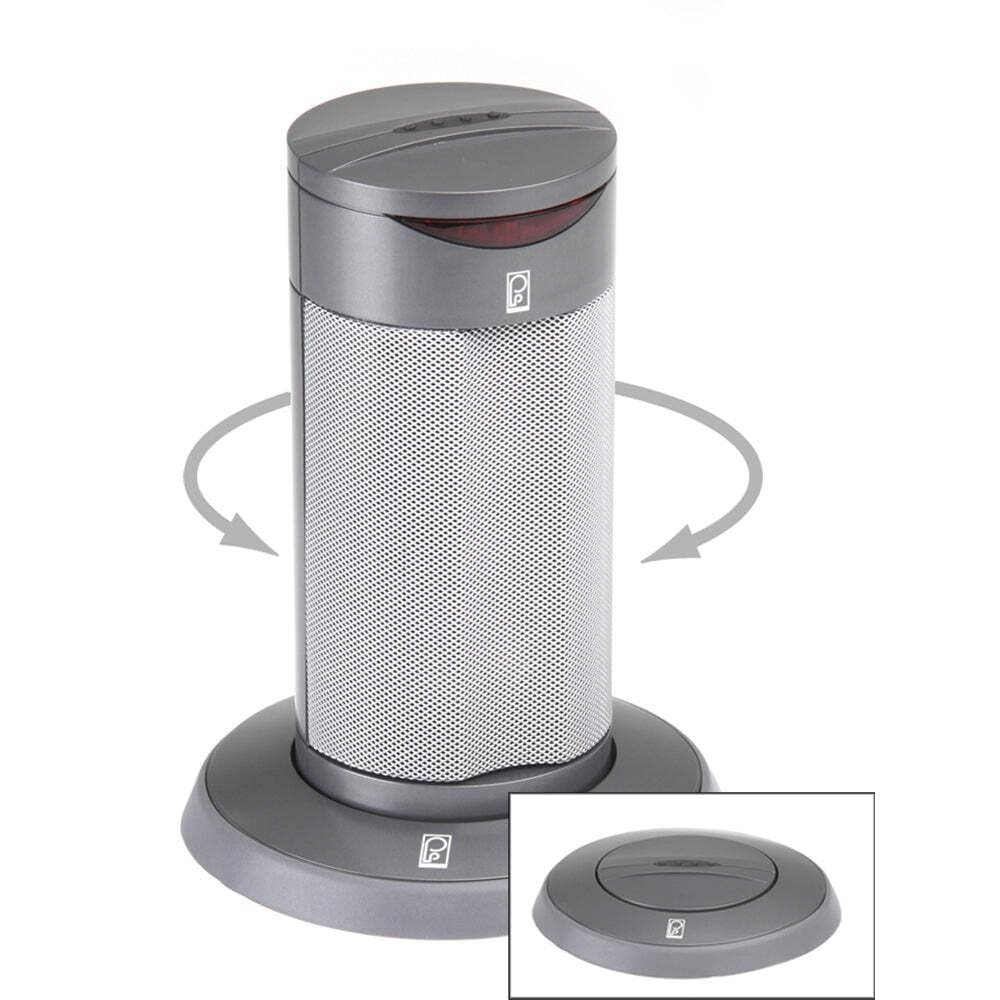 Poly-Planar SP-201RG 50W Waterproof Bluetooth Speaker for Spa, Pool & Outdoor Use - Gray (Perfect for Hot Tubs, Beach & Backyard Relaxation)