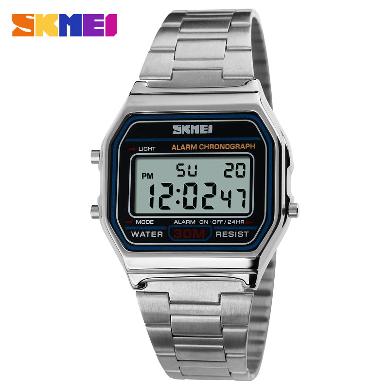 Smart Digital Watch 1123 - Waterproof Fitness Tracker with Heart Rate Monitor, Step Counter & Sleep Tracking - Perfect for Running, Swimming & Daily Activities