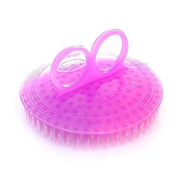 Round Rolling Curling Roller Comb Hair Brush & Silicone Massage Bath Shower Brush with Soap Dispenser - Perfect for Hair Styling, Scalp Massage, and Relaxing Bath Time
