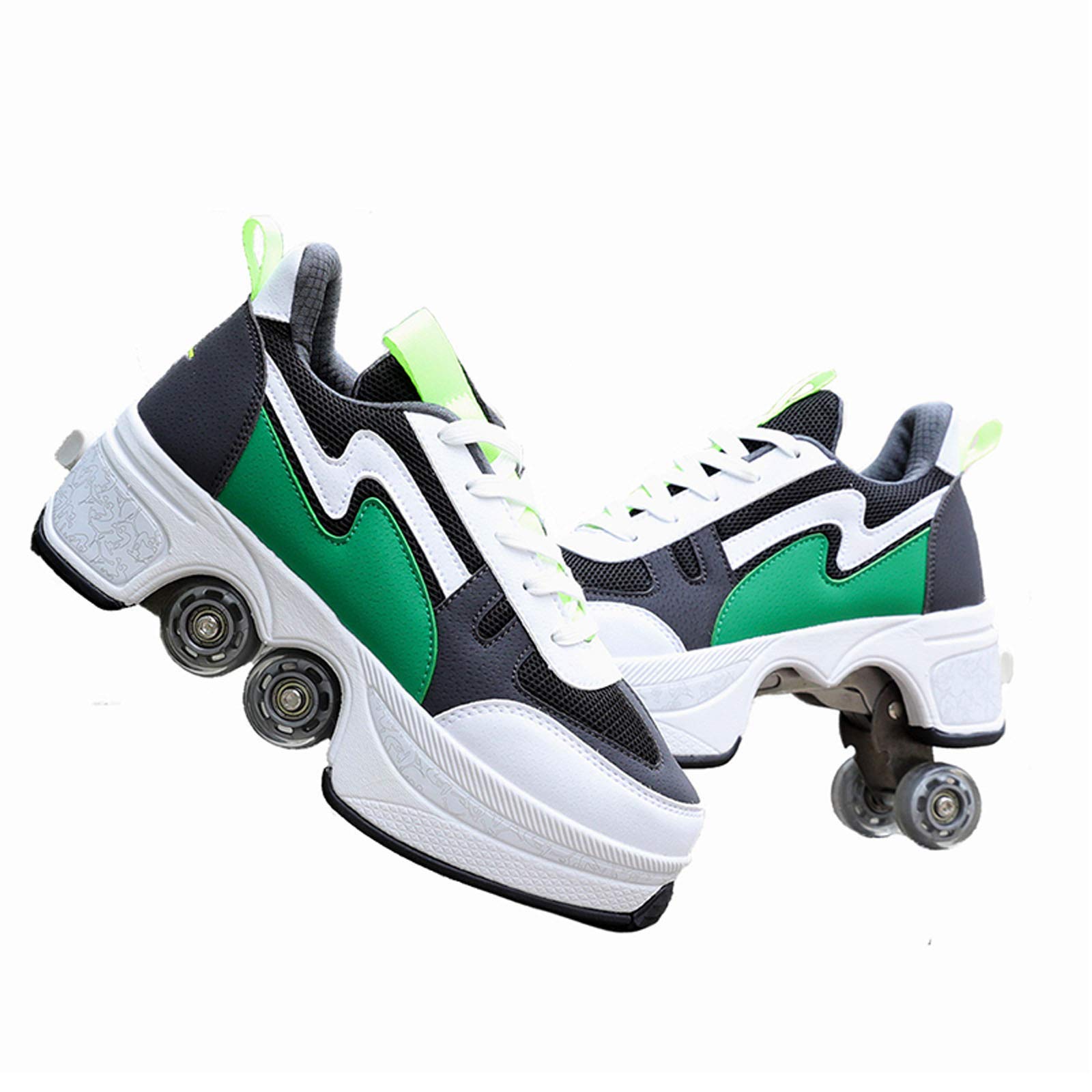 Women's Roller Skates for Adults - Outdoor Quad Roller Shoes with Wheels | Perfect for Fitness, Recreation & Roller Rinks