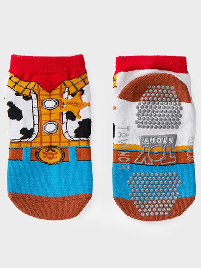 Disney Toy Story Kids Non-Slip Grip Socks 2-Pack - Perfect for School, Playtime & Everyday Wear