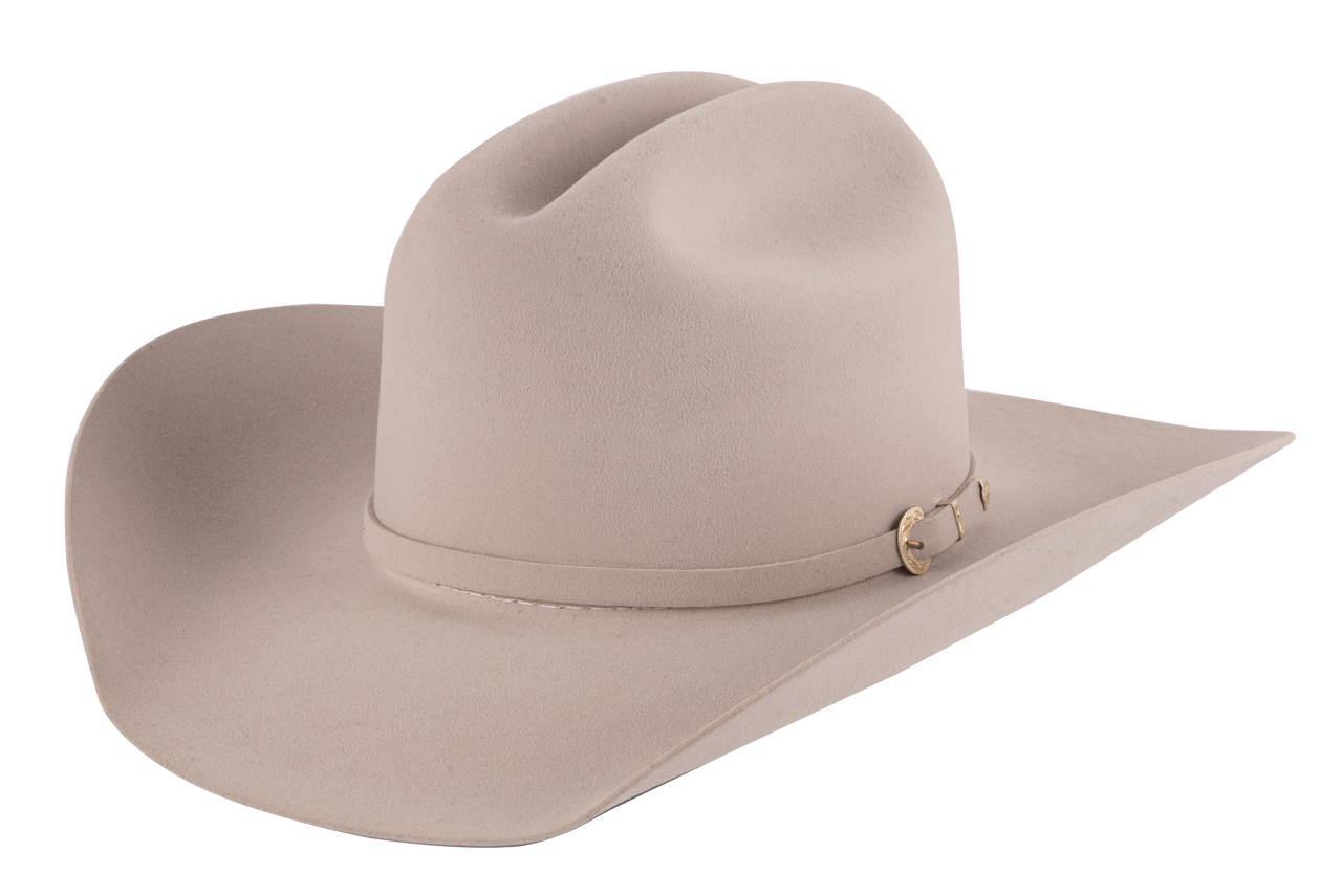American Hat Co. 40X Silver Sand Felt Cowboy Hat for Men - Premium Western Rodeo Hat with UV Protection - Perfect for Country Music Festivals, Rodeos & Outdoor Adventures