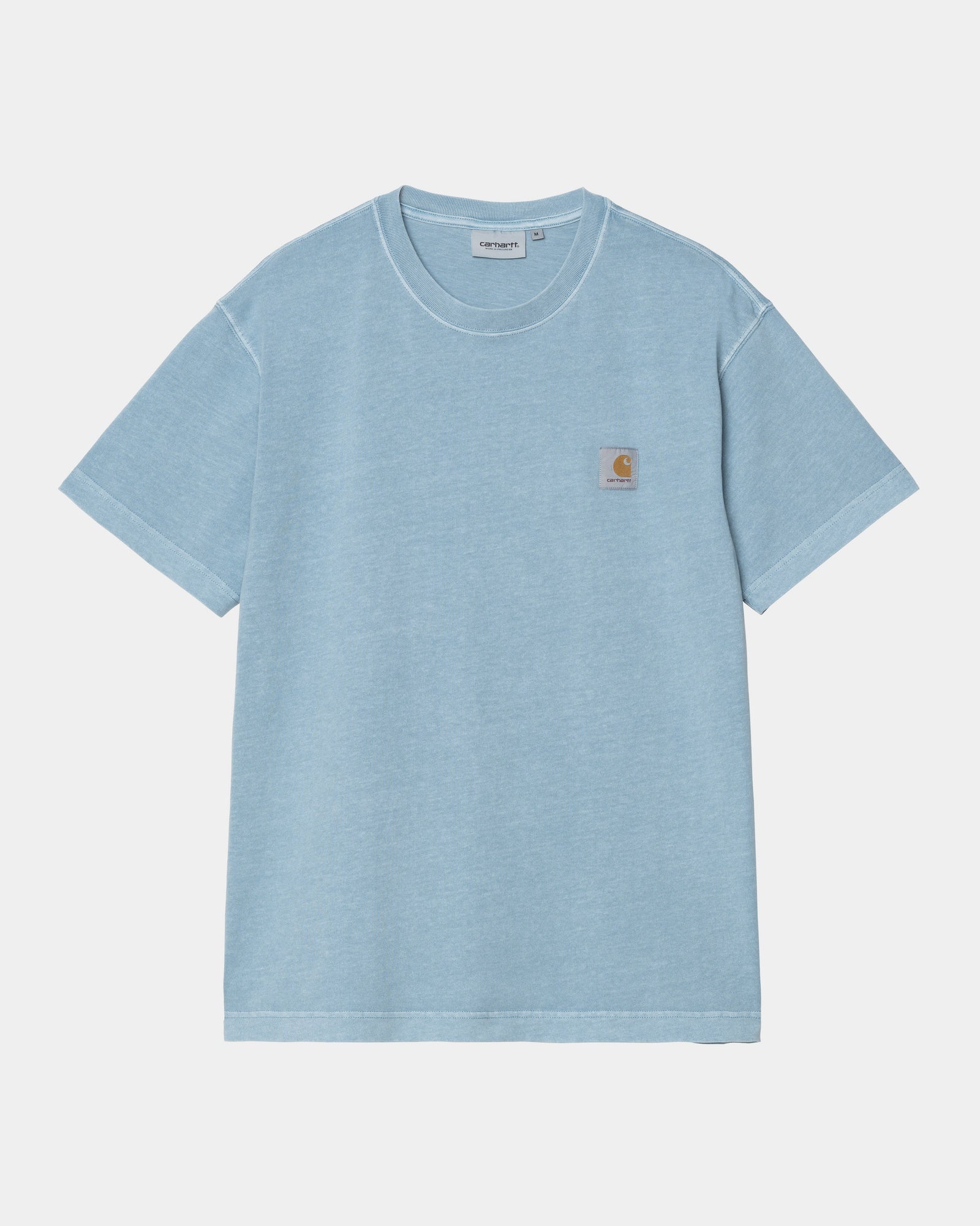 Premium Nelson T-Shirt for Men | Soft Cotton Casual Tee in Trendy Clay Blue | Perfect for Everyday Wear, Outings & Casual Fridays