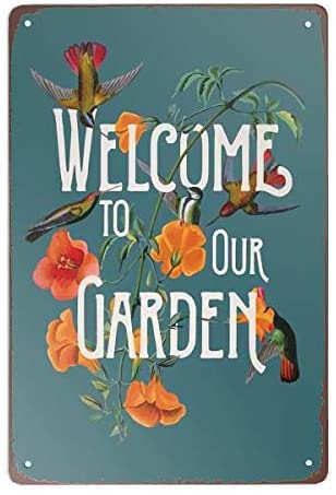 Vintage Flower Market Metal Tin Sign - 8x12 Inch Rustic Wall Decor for Coffee Shop, Kitchen, Bar, Garden & Home - Sunflower Themed Durable Retro Sign - Perfect for Cafe, Restaurant, Farmhouse & Indoor/Outdoor Decor