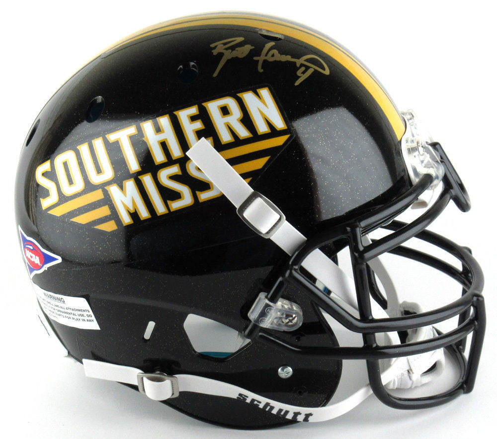Brett Favre Autographed Southern Mississippi Proline Helmet with Hologram - Perfect for Collectors, Sports Memorabilia Displays & Fan Gifts