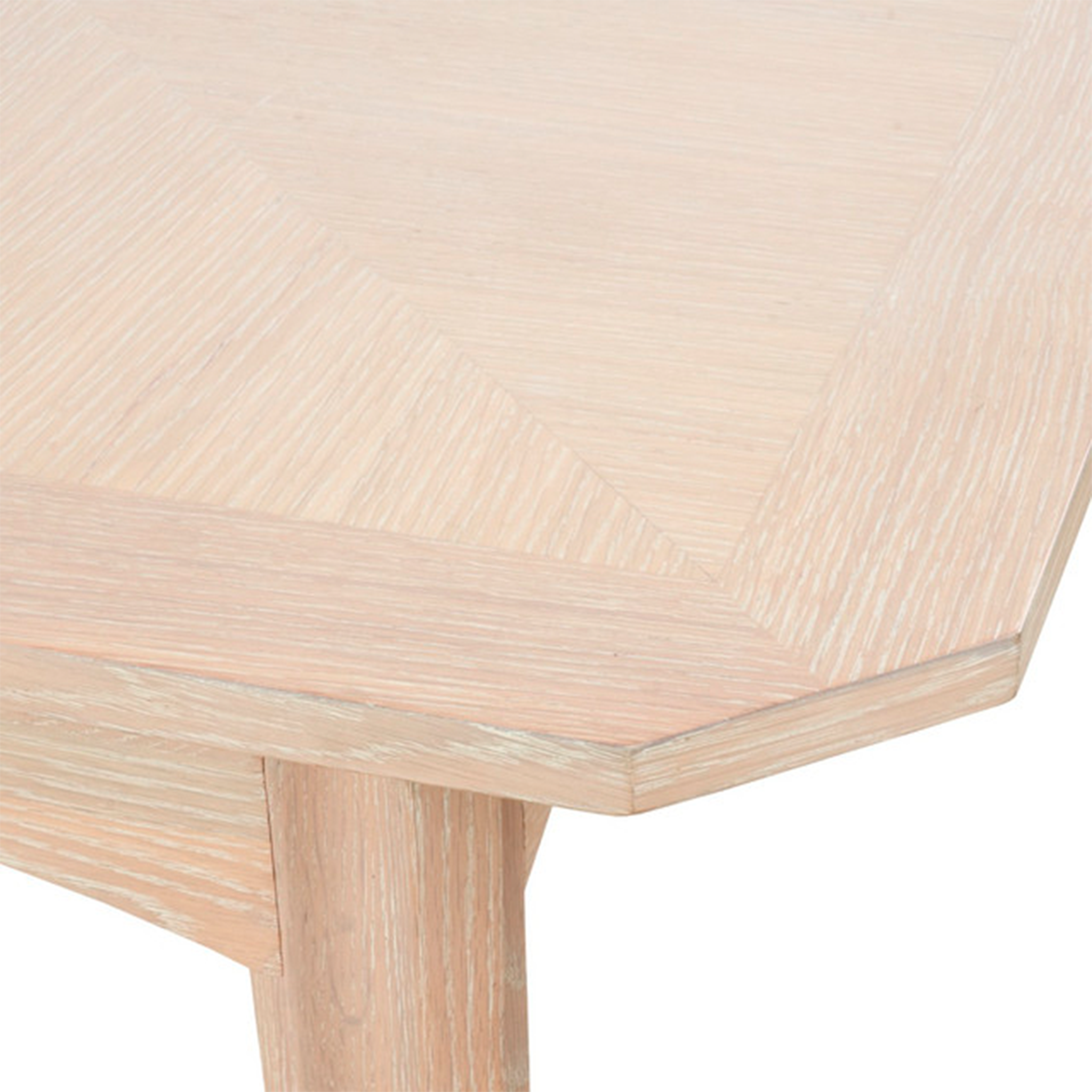 Bertram Extendable Dining Table - Expandable Wooden Table for 6 to 10 People - Perfect for Family Gatherings & Dinner Parties