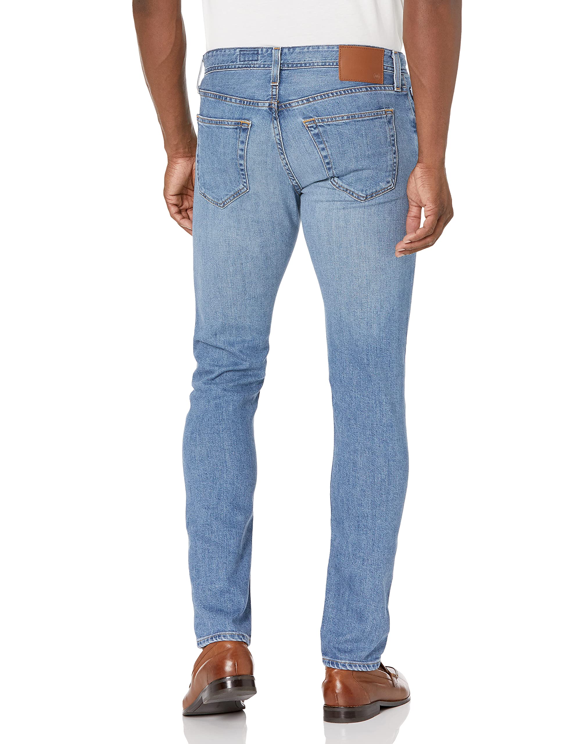 Men's The Tellis Modern Slim Fit Stretch Denim Jeans - Comfortable & Stylish for Casual Wear, Office & Night Out