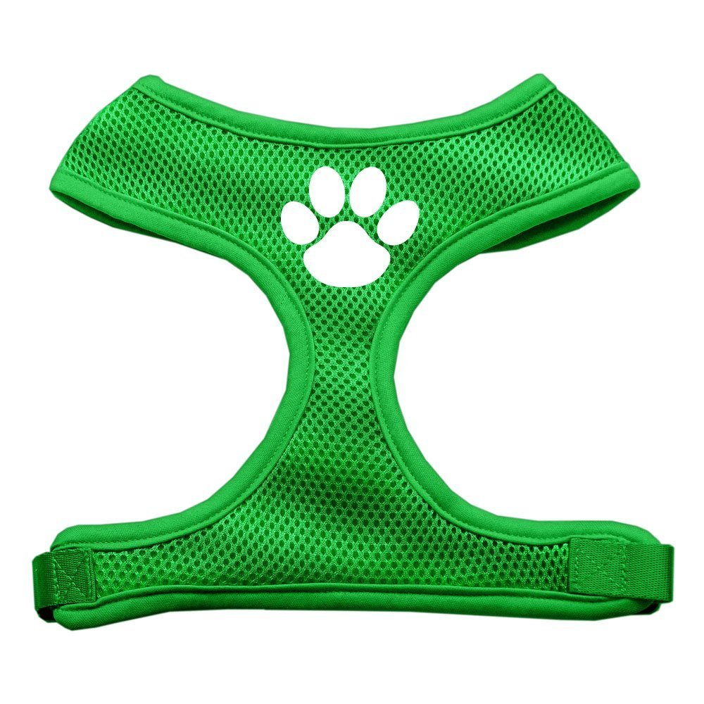 Premium Soft Mesh Dog Harness - Emerald Green, Medium Size | Breathable & Adjustable Pet Vest for Walking, Training & Outdoor Adventures