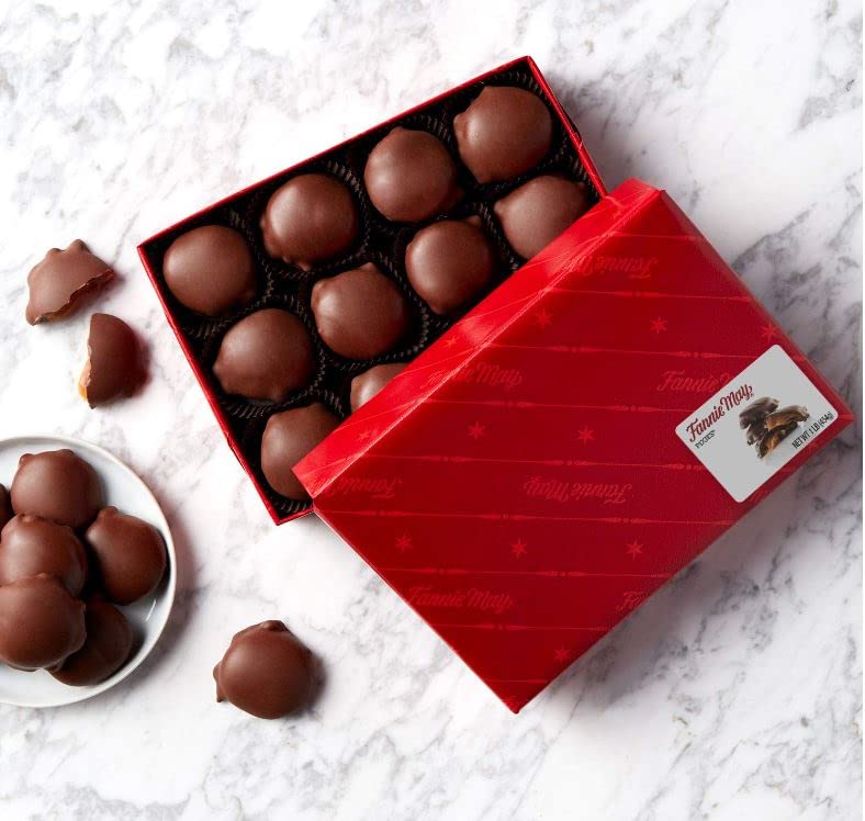 Premium Milk Chocolate Pixies with Caramel & Pecan - 1 LB Box by Munchie Box | Gourmet Candy for Gifts, Parties & Desserts
