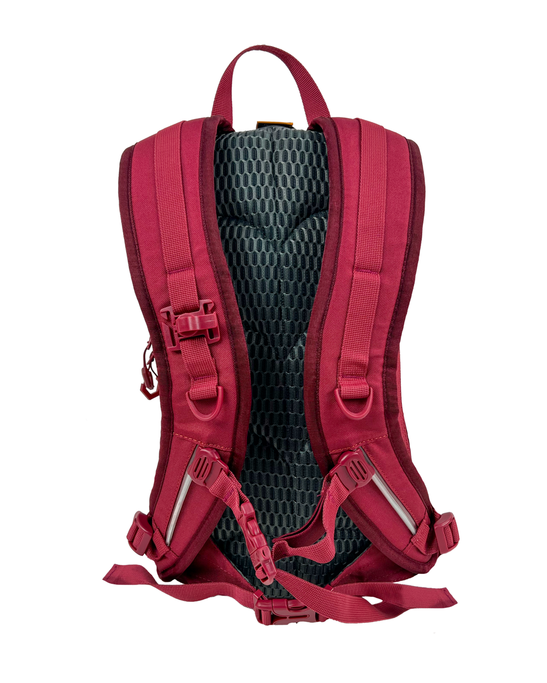 Black Wolf Yanga 13L Hiking Backpack - Tibetan Red Outdoor Daypack for Camping, Travel & Daily Use