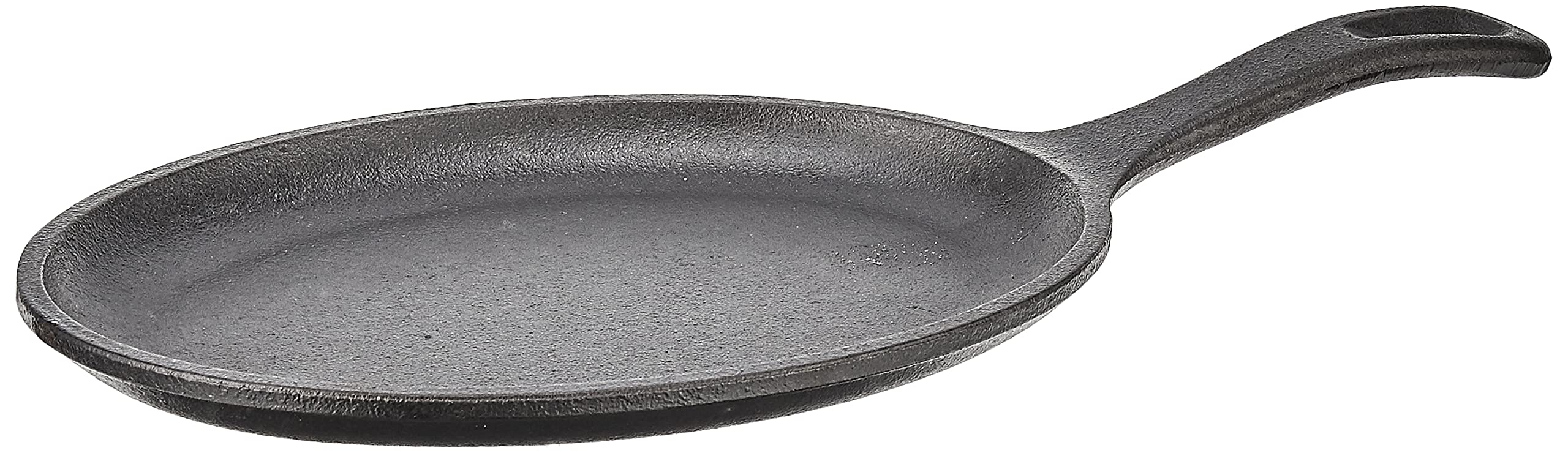 Lodge LOS3 Pre-Seasoned Cast Iron Oval Serving Griddle – Perfect for Grilling, Baking & Serving Steaks, Pancakes & More – Ideal for Camping, Outdoor Cooking & Kitchen Use