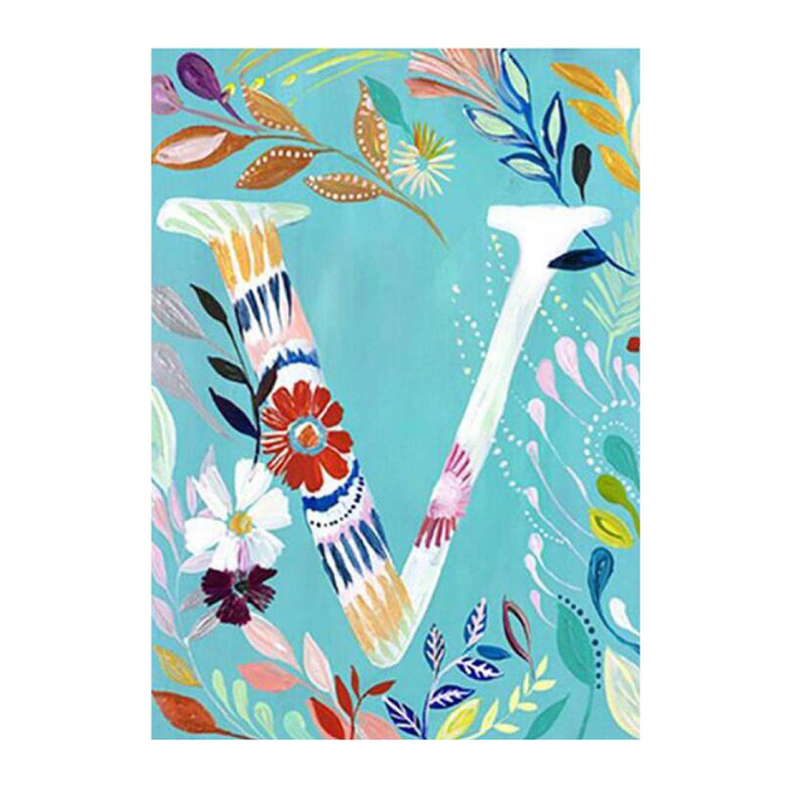 5D DIY Diamond Painting Kits for Adults - Abstract Flower Canvas Art, Full Drill Cross Stitch Embroidery Kit (100x120cm Round Drill) | Home Wall Decor, Relaxing Craft Project, Perfect Gift for Christmas, Birthday & Mother's Day