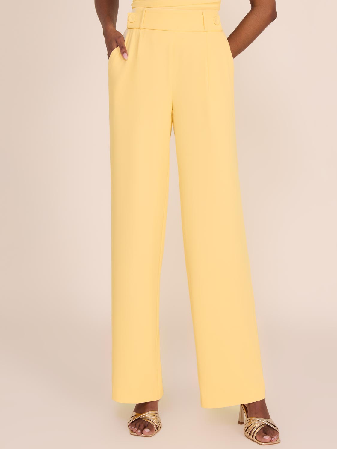 Stylish High Waisted Pleated Wide Leg Pants for Women - Trendy Office & Casual Wear - Perfect for Work, Travel & Everyday Outfits