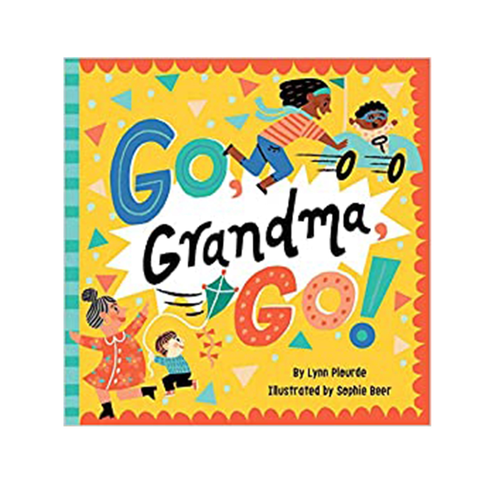 Go Grandma Go Book - Fun Interactive Story for Toddlers Ages 2-4 | Perfect for Bedtime Reading, Early Learning & Grandparent Bonding