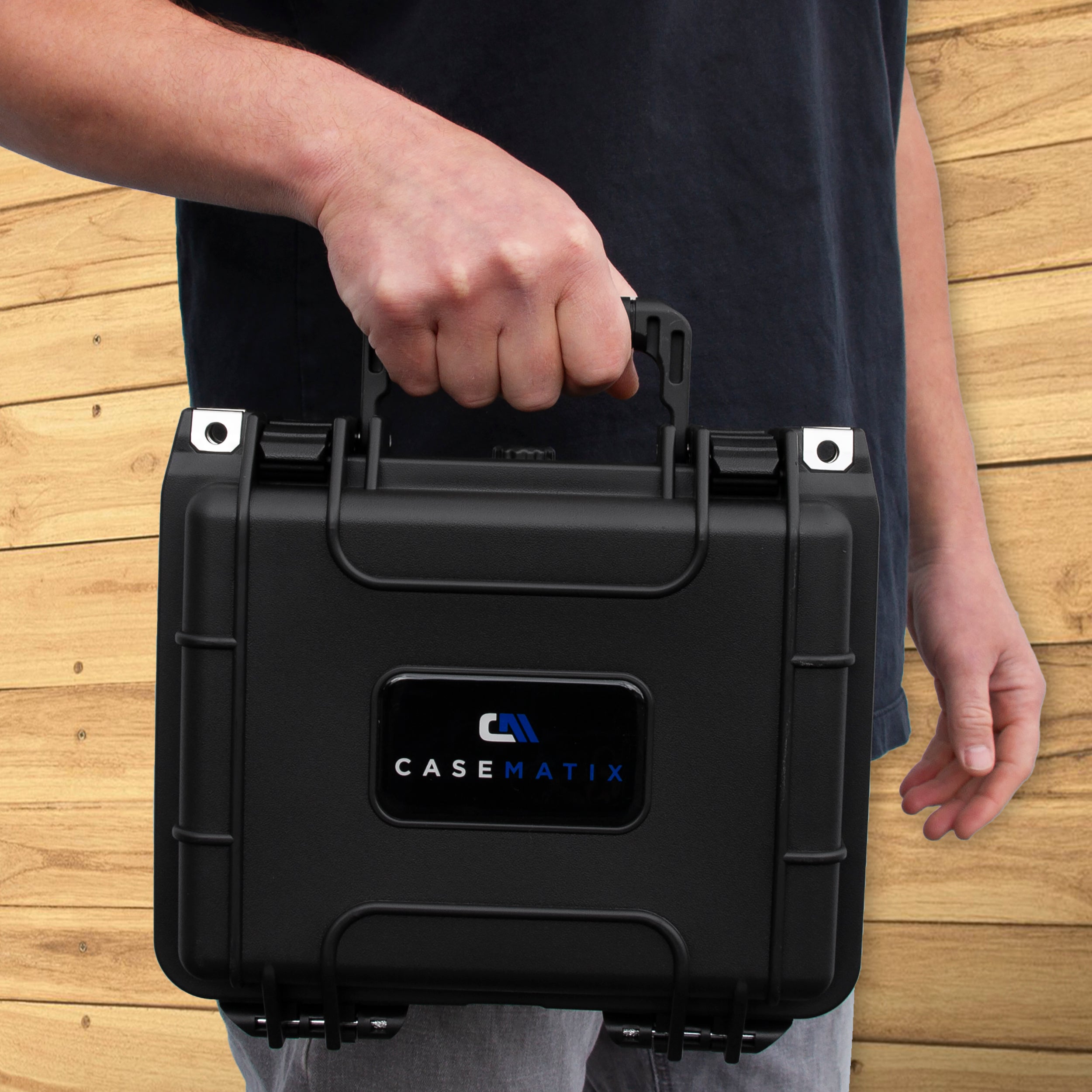 CASEMATIX Graded Card Case Pro Edition - Waterproof Trading Card Storage Box for 40 BGS/PSA Graded Sports Cards with Foam Dividers - Perfect for Collectors, Sports Memorabilia Protection & Secure Card Display