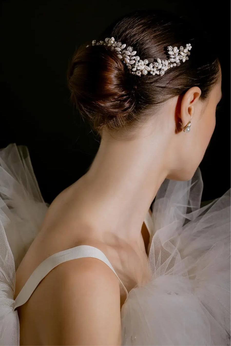 Stassi Halo - Elegant Hair Accessory for Women | Perfect for Weddings, Parties & Special Occasions | Shiny Rhinestone Headband for Formal Events & Prom