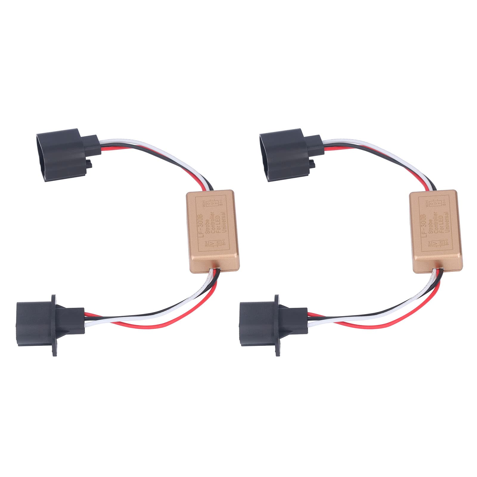 Qinlorgo 930V LED Strobe Flash Controller - 12V/24V Universal Flasher Module for Cars, Motorcycles, Trucks & Boats - Perfect for Emergency Lights, Warning Signals & Vehicle Customization