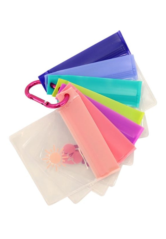 Mytagalongs Vitamin Organizer Pouches - Portable Pill Case for Travel, Daily Medication & Supplement Storage | Perfect for Gym, Office & Home Use