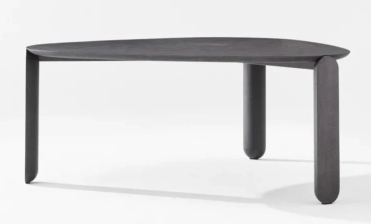 CIMENTO® Lido Dining Table - Modern & Stylish Wooden Table for Kitchen, Dining Room, or Outdoor Patio - Perfect for Family Gatherings & Dinner Parties
