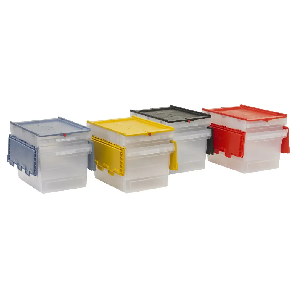 Clear Plastic Storage Containers with Lids - Airtight Food Containers for Kitchen Pantry Organization, Meal Prep & Leftovers | BPA-Free, Stackable & Durable