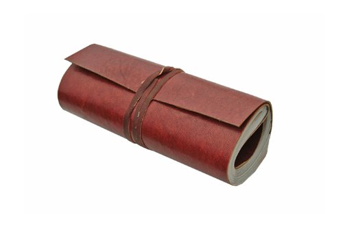 Szco Supplies Handmade Leather Scroll Journal with String Closure - Perfect for Travel, Writing & Gift Giving