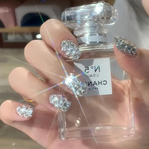 full diamond&silver glitter