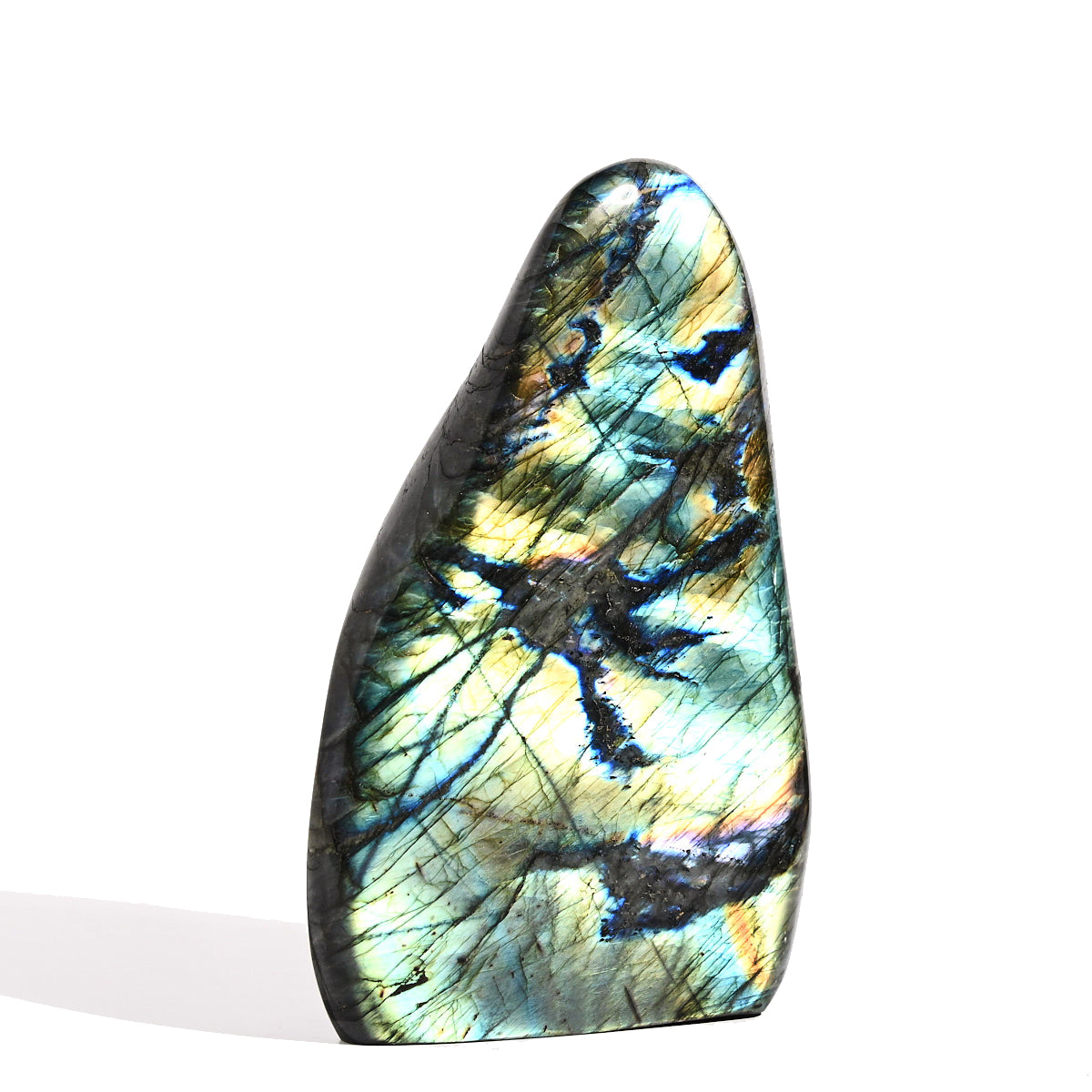 Natural Labradorite Free Form Polished Stone - Healing Crystal for Meditation, Home Decor & Jewelry Making | Spiritual Energy & Chakra Balancing
