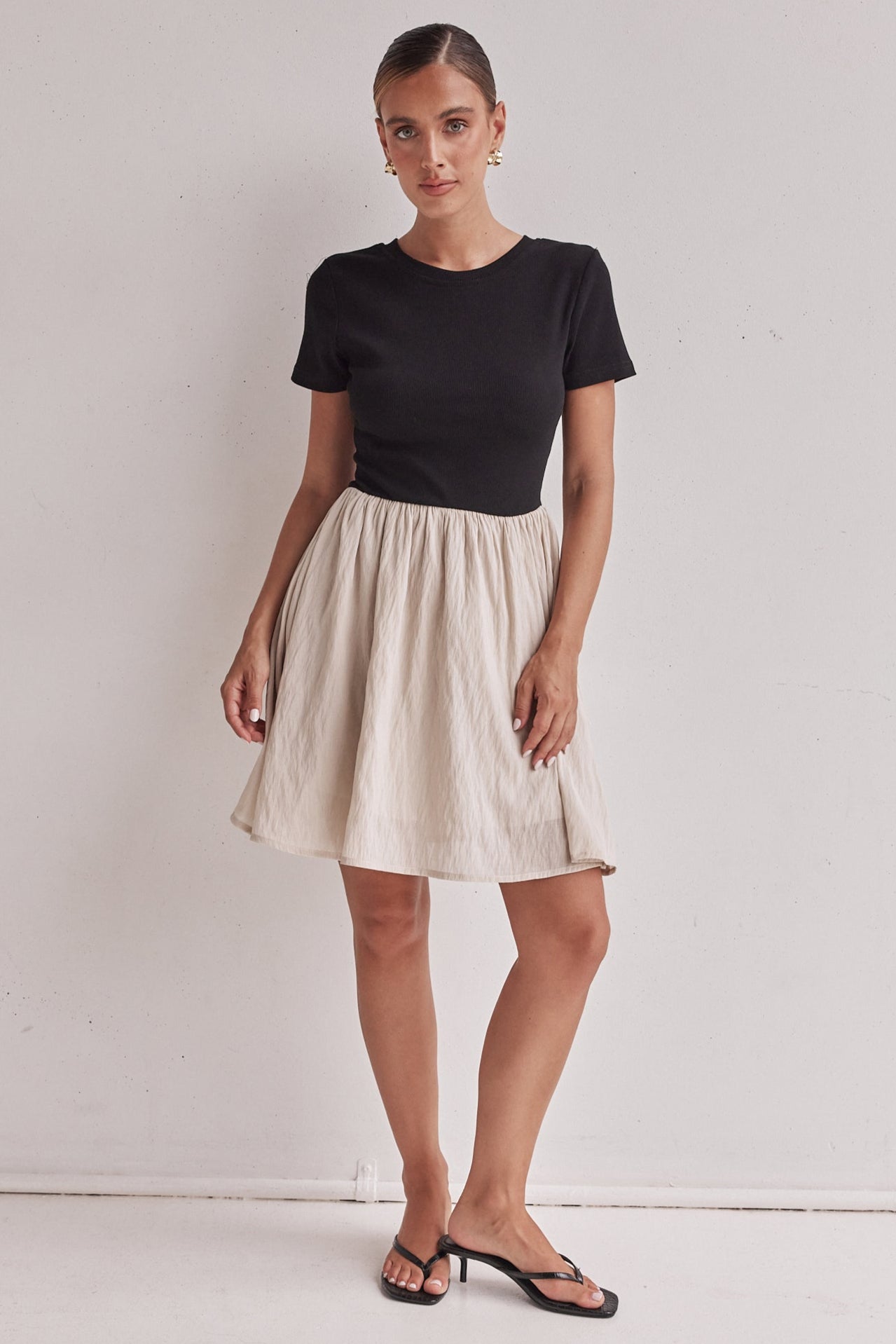 Tamsin Mini Dress for Women - Elegant Black Party Dress for Night Out, Date Night, and Special Occasions