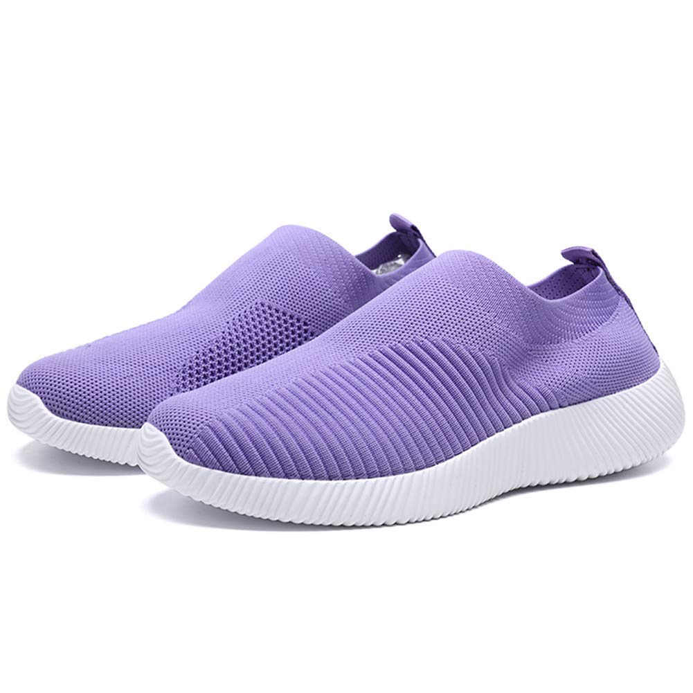 CHICLOVEY Women's Breathable Mesh Sneakers - Lightweight Slip-On Running Shoes for Walking, Gym & Casual Wear - Comfortable Athletic Shoes for Women's Daily Use