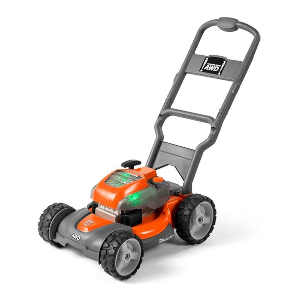 Husqvarna Kids Toy Set - Battery-Powered Lawn Leaf Blower, Mower & Trimmer for Toddlers | Outdoor Pretend Play Gardening Tools for Boys & Girls | Perfect for Backyard Fun and Imaginative Play