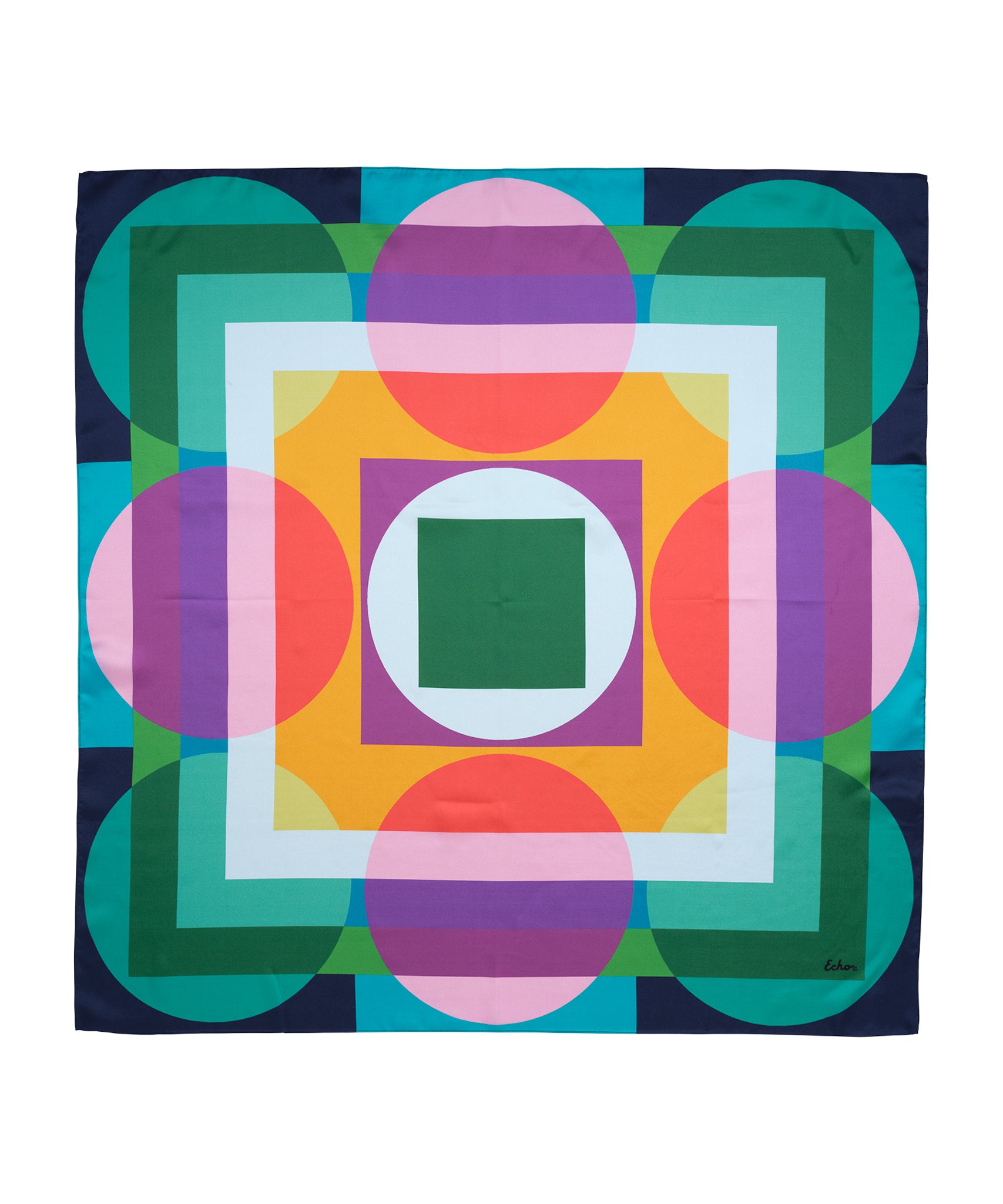 Supernova 35 Silk Square Scarf - Luxury Fashion Accessory for Women, Elegant & Soft 100% Silk Scarf - Perfect for Office, Parties & Special Occasions