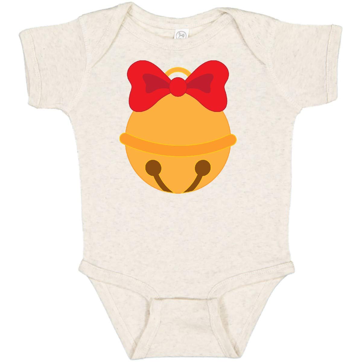 Inktastic Christmas Jingle Bell Baby Bodysuit - Cute Holiday Outfit for Infants & Toddlers - Perfect for Family Photos, Christmas Parties & Festive Celebrations