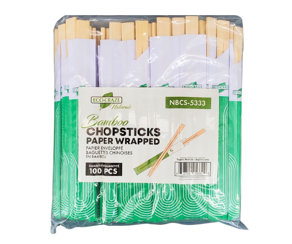 Eco-Friendly Bamboo Chopsticks Set - Reusable & Sustainable Wooden Utensils for Sushi, Asian Cuisine, and Home Dining