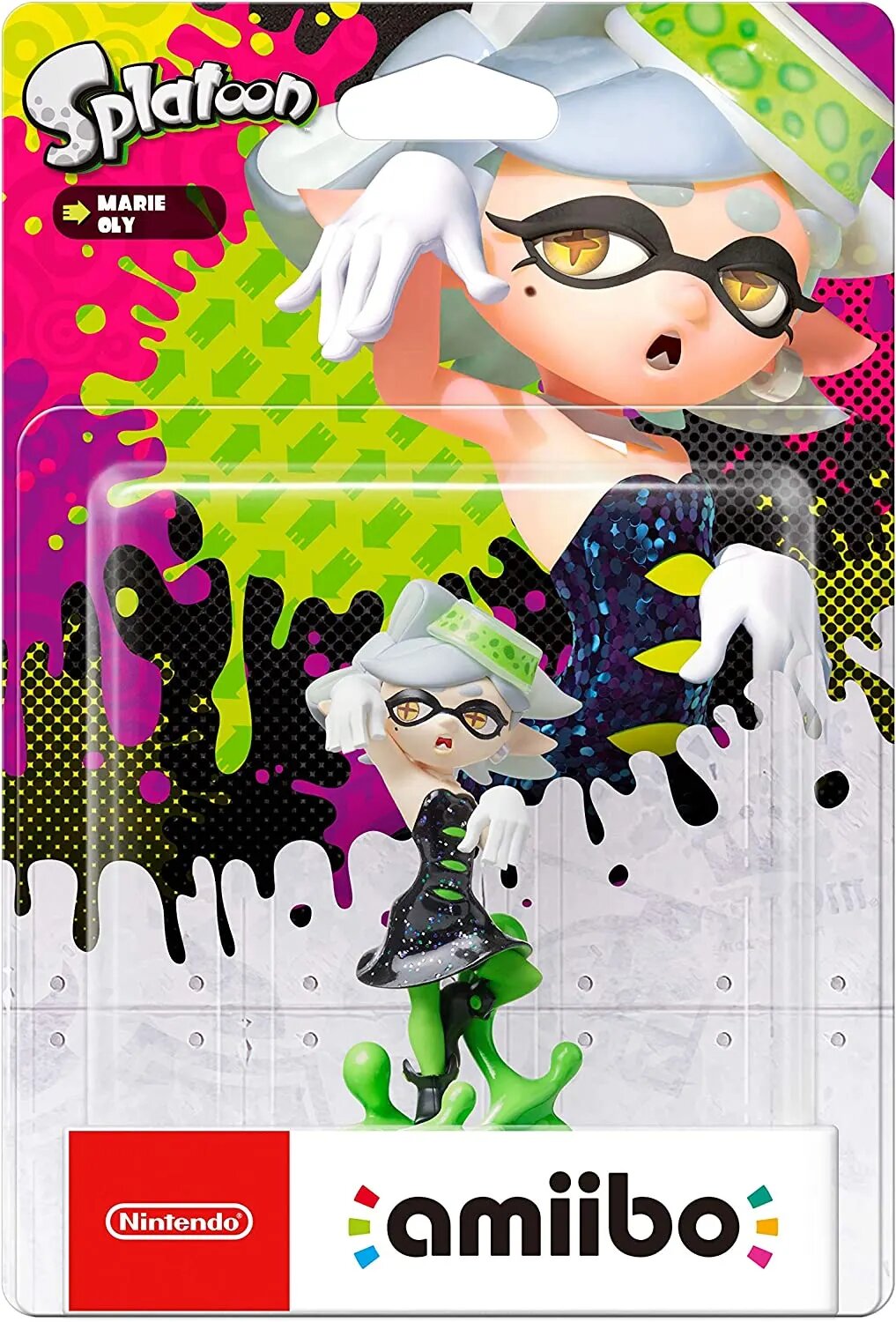 Splatoon Marie Amiibo Figure - Exclusive Collectible for Nintendo Switch - Perfect for Gaming Fans and Collectors - Use in Splatoon 2 & 3 for Unlockable Content