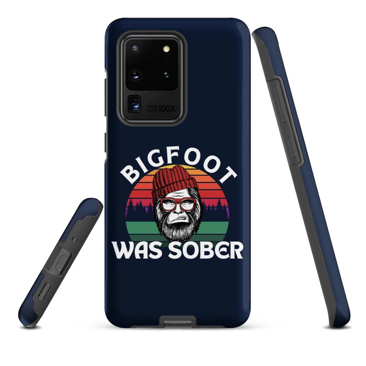 Bigfoot Was Sober Durable Samsung Phone Case - Shockproof Protective Cover for Galaxy S23/S22/S21 - Perfect for Outdoor Adventures & Daily Use