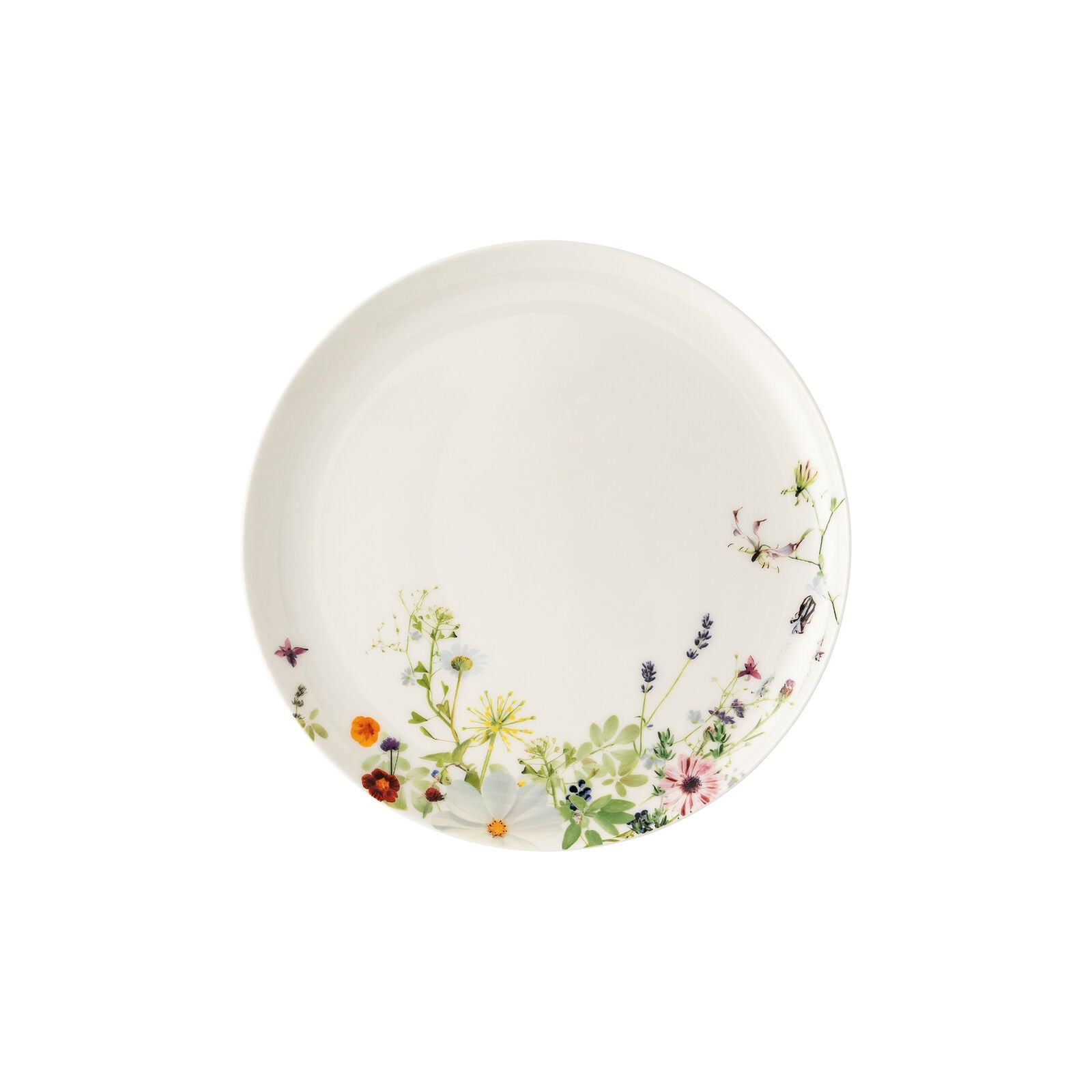 Brillance Grand Air Salad Coupe Plate Set of 4 - Elegant Glass Serving Bowls for Salads, Desserts & Appetizers - Perfect for Dinner Parties, Picnics & Home Entertaining