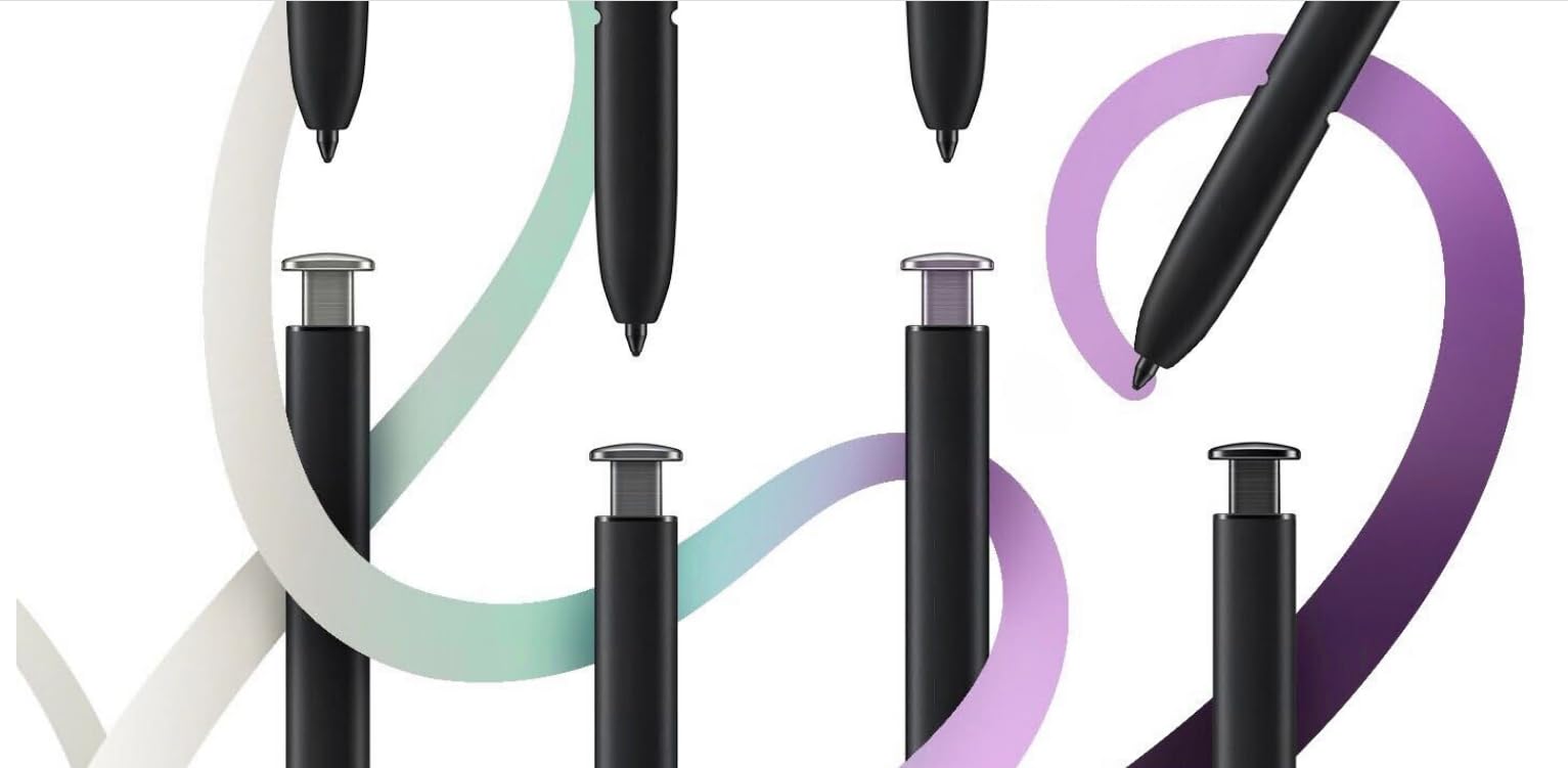 **Galaxy S23 Ultra Stylus Pen Replacement - Non-Bluetooth Touch Screen Pen with Extra Tips for Samsung S23 Ultra 5G (Black) - Perfect for Note-Taking, Drawing & Precision Work**
