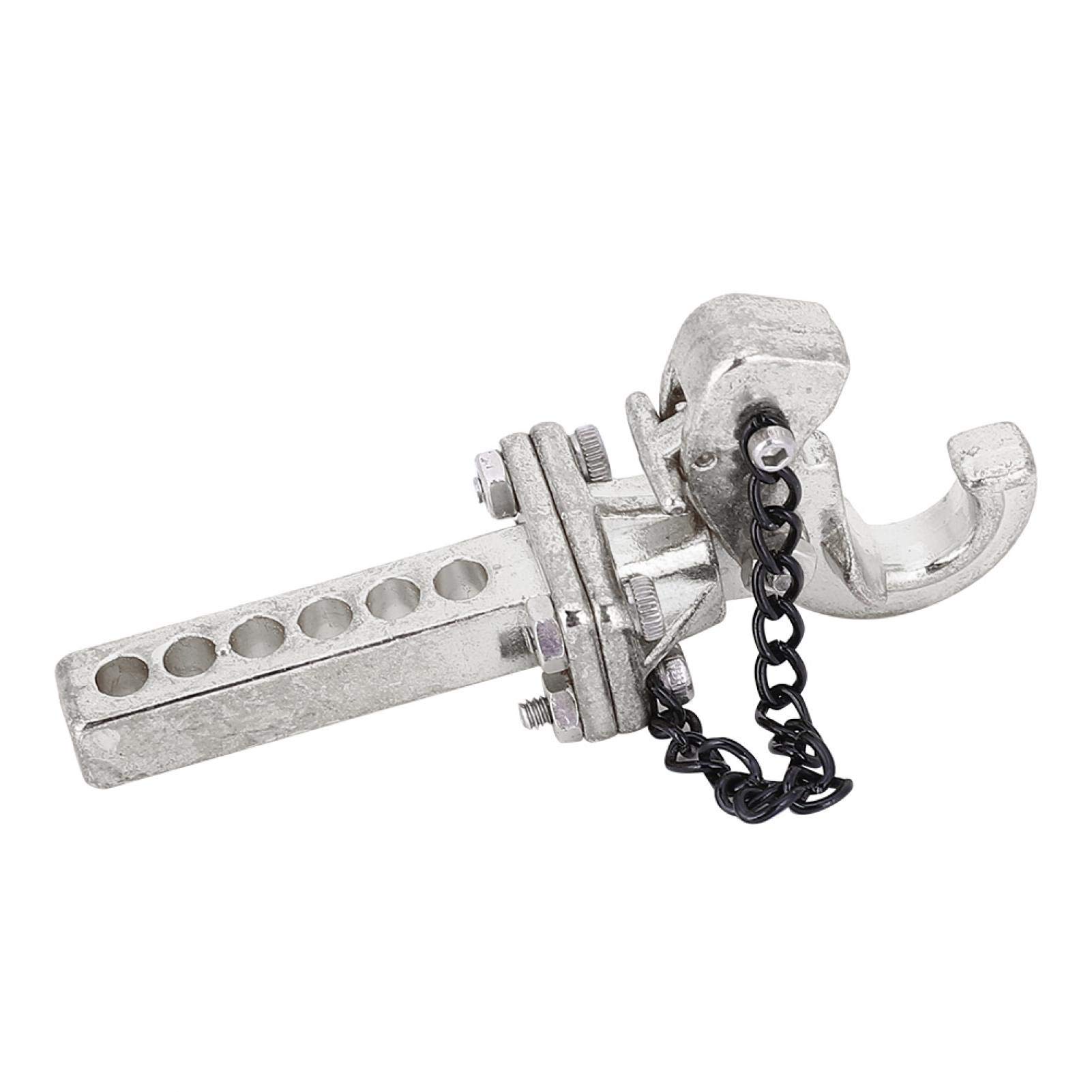 Durable Wear-Resistant RC Metal Trailer Hook - Easy Installation & Smooth Surface for RC Crawler Trucks | Perfect for Off-Road Adventures & Heavy-Duty Towing (Silver)