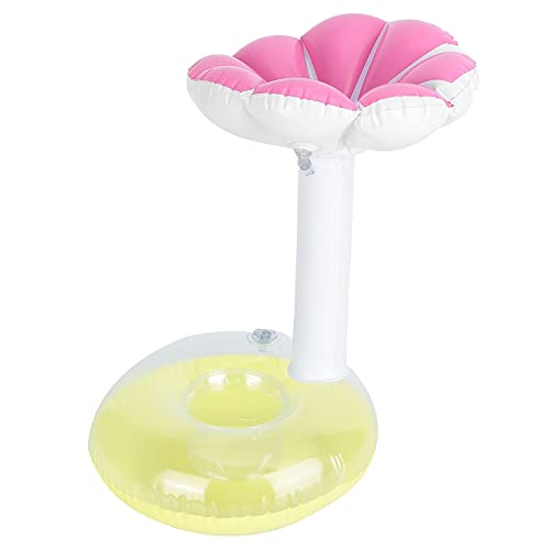 Inflatable Drink Holder with Mushroom Shape Design - Fun Bath Toys & Pool Floats for Babies, Kids & Adults - Perfect for Swimming Pools, Beach Parties & Summer Relaxation