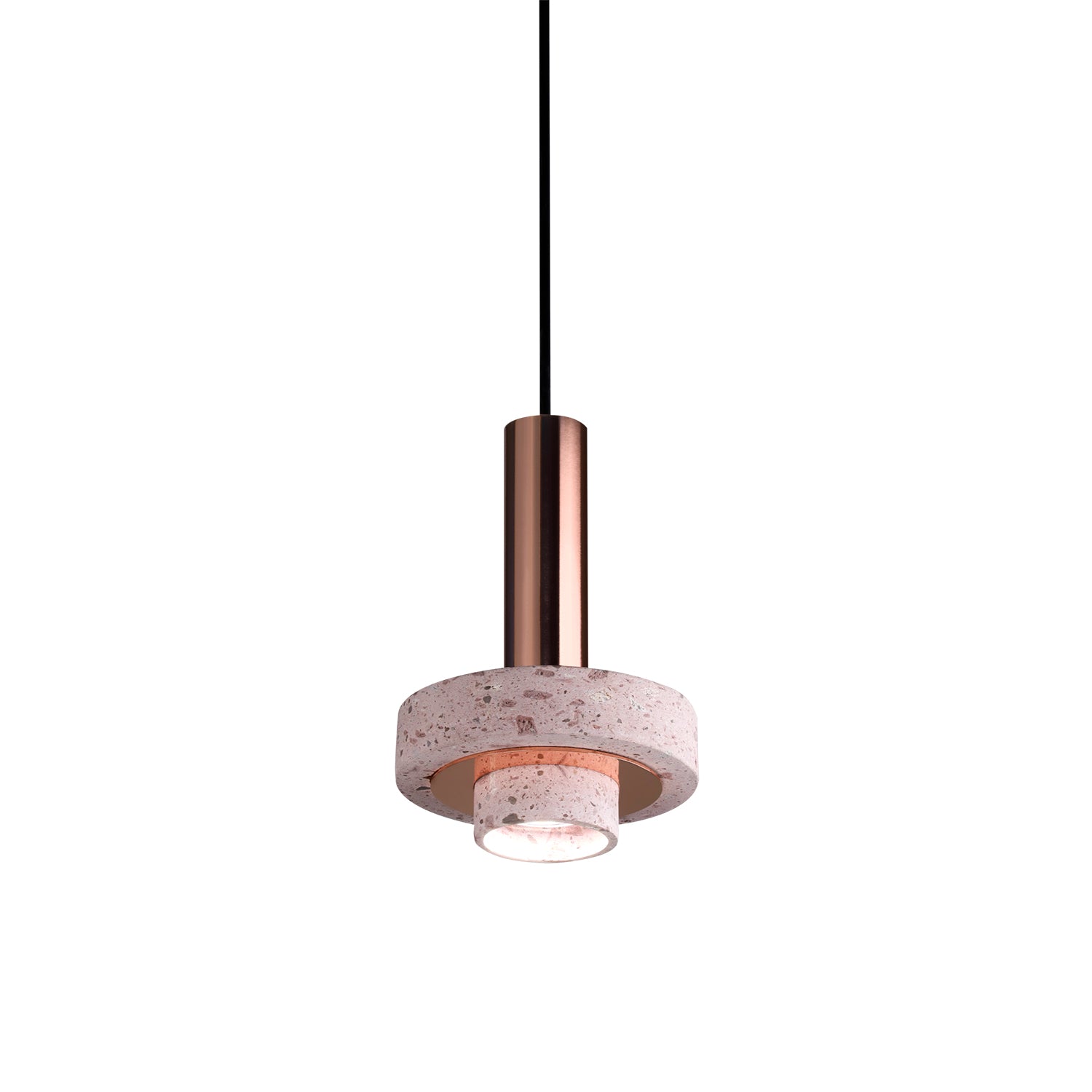 Ambra Pendant Lamp - Modern Hanging Light Fixture for Dining Room, Kitchen, or Living Room Decor - Elegant Glass Ceiling Light with Adjustable Cord